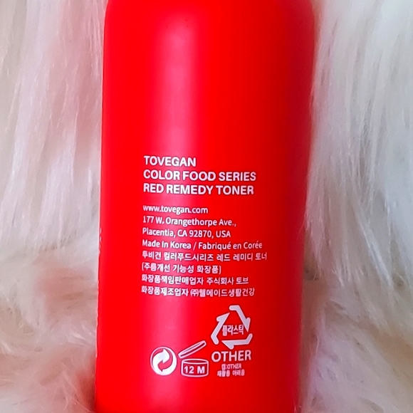Tovegan Red Remedy Toner - Picture 2 of 3